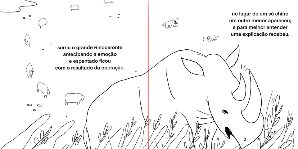 A Estória do Sol e do Rinoceronte, artwork 15