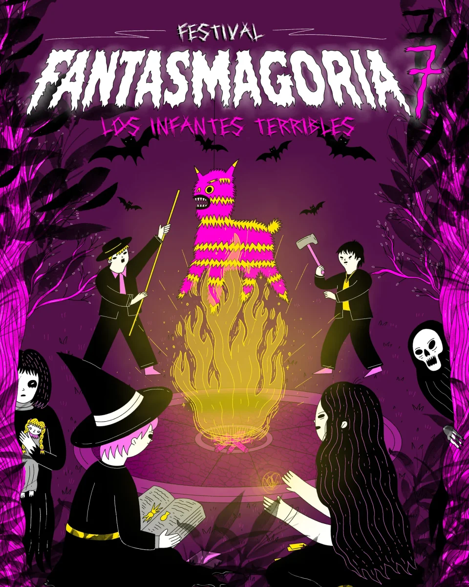 Fantasmagoría seventh edition image adapted for an Instagram post