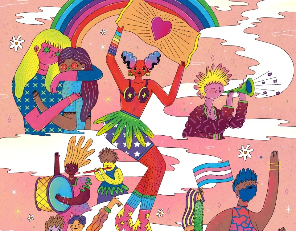 Pride issue cover