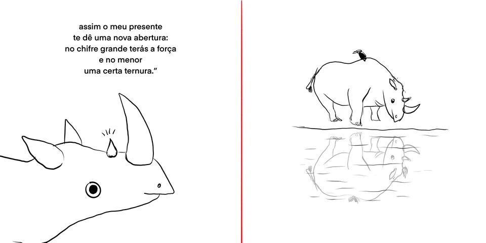 A Estória do Sol e do Rinoceronte, artwork 14