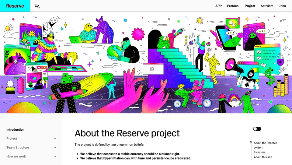 Reserve Website Illustrations, image 6