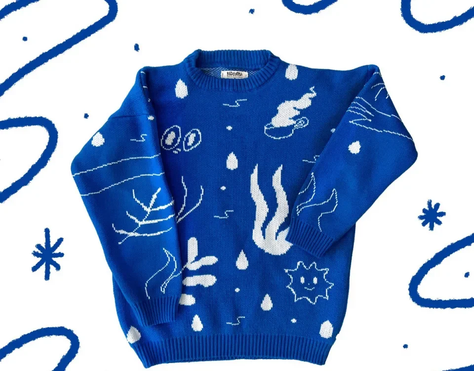 A Rainy Day sweater