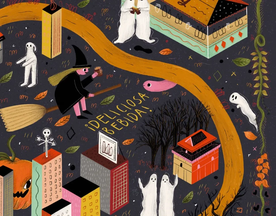 October Calendar, cover